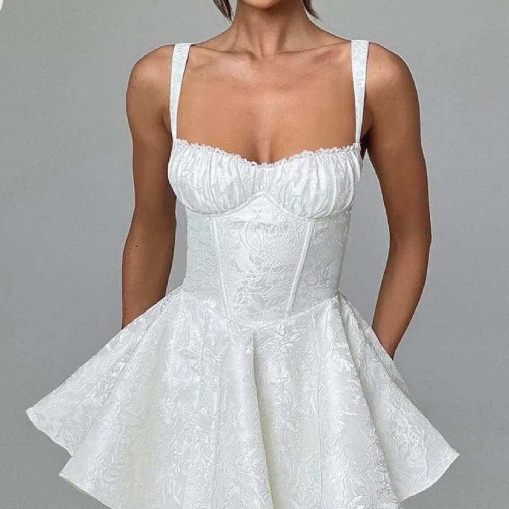 BabyBoo NWT white romper with bow (Australia brand)